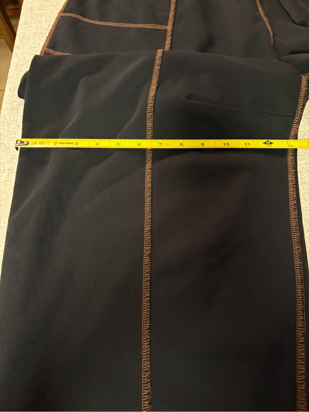 Women’s Black Sweat/lounge pants with Contrast Stitching Size 2XL - Picture 14 of 16